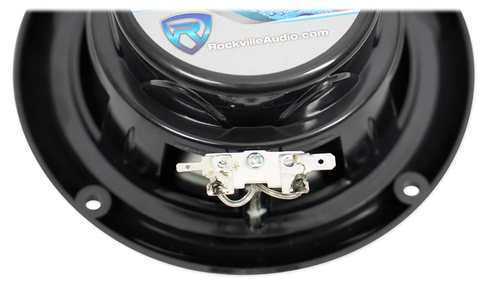 Black Aluminum Surface Mount Boat Speakers H3239