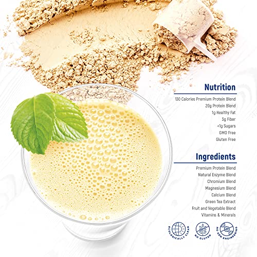 Mens Vanilla Meal Replacement Shake, 15 Servings, Gluten Free R3248