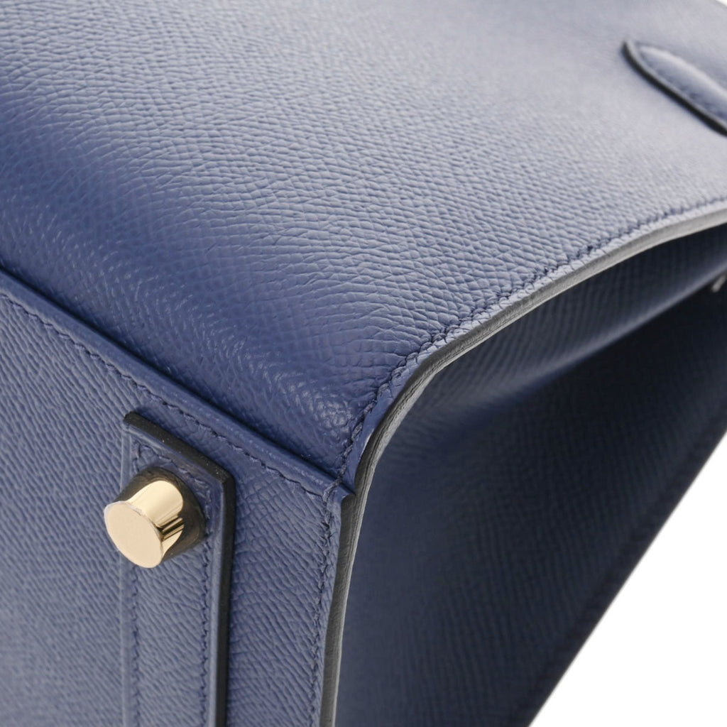 Blue Saphir Birkin 25 Handbag L878