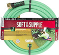 Soft & Supple Easy Coil Water Hose with Crush Proof Couplings 50' x 5/8", Green O94008