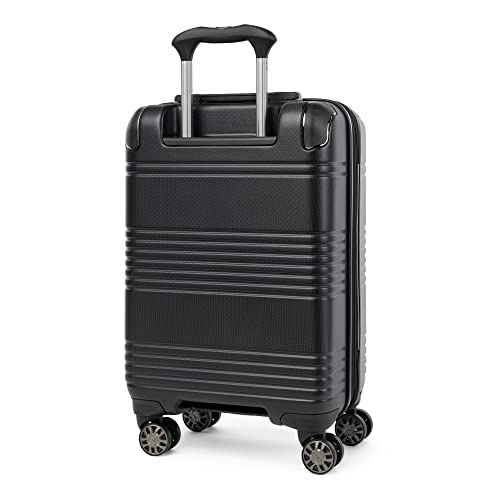 Silver 2-Piece Set Hardside Polycarbonate Expandable Luggage with TSA Lock Q728