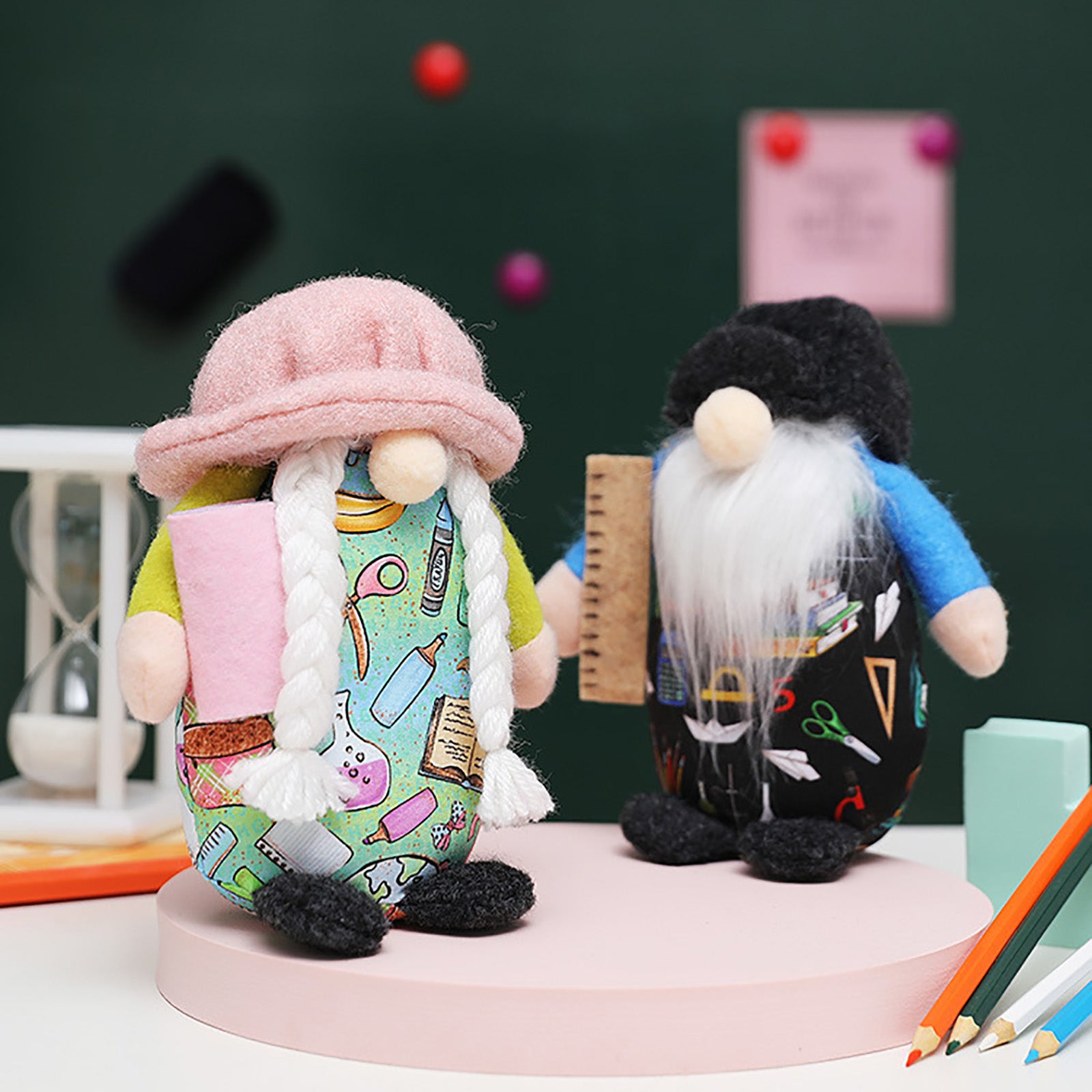 Doll Round Hat Doll Decorations R470765