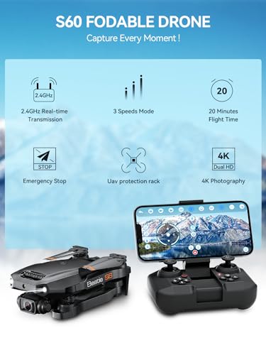 Foldable Drone with 1080P HD Camera T721