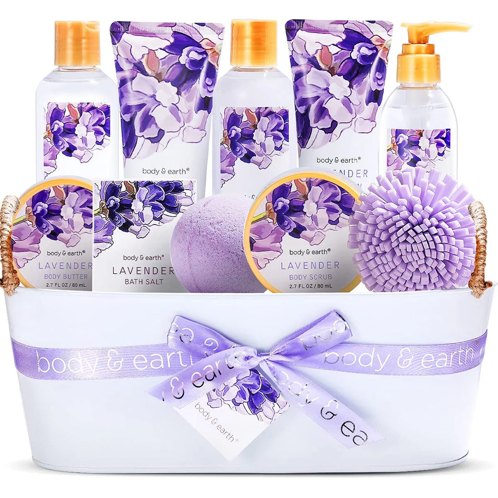11 Pcs Lavender Bath Gift Sets W31194