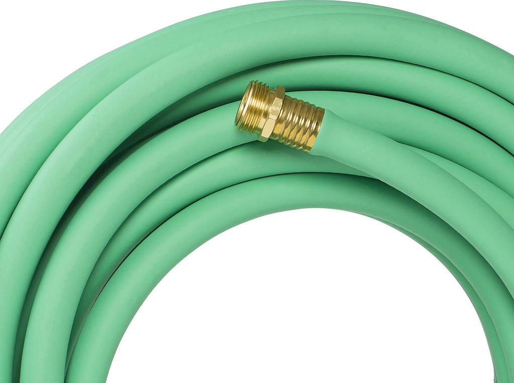 Soft & Supple Easy Coil Water Hose with Crush Proof Couplings 50' x 5/8", Green O94008