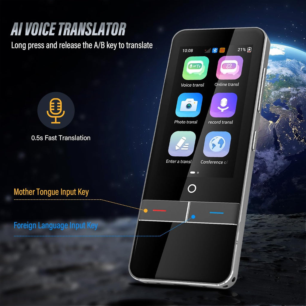 Portable Two-Way Instant Translator Device C443