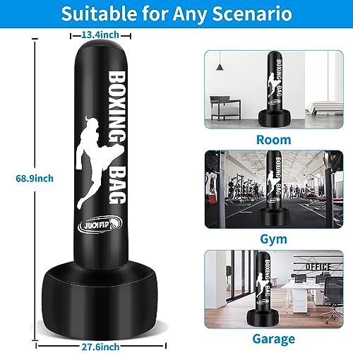 69'' Inflatable Freestanding Punching Bag Q4053