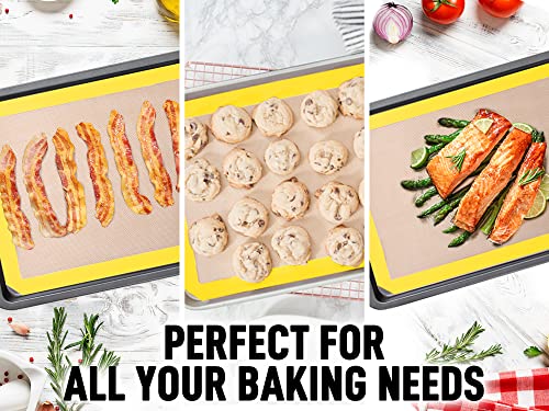 (2 Pack) Silicone Nonstick Baking Mat Q467