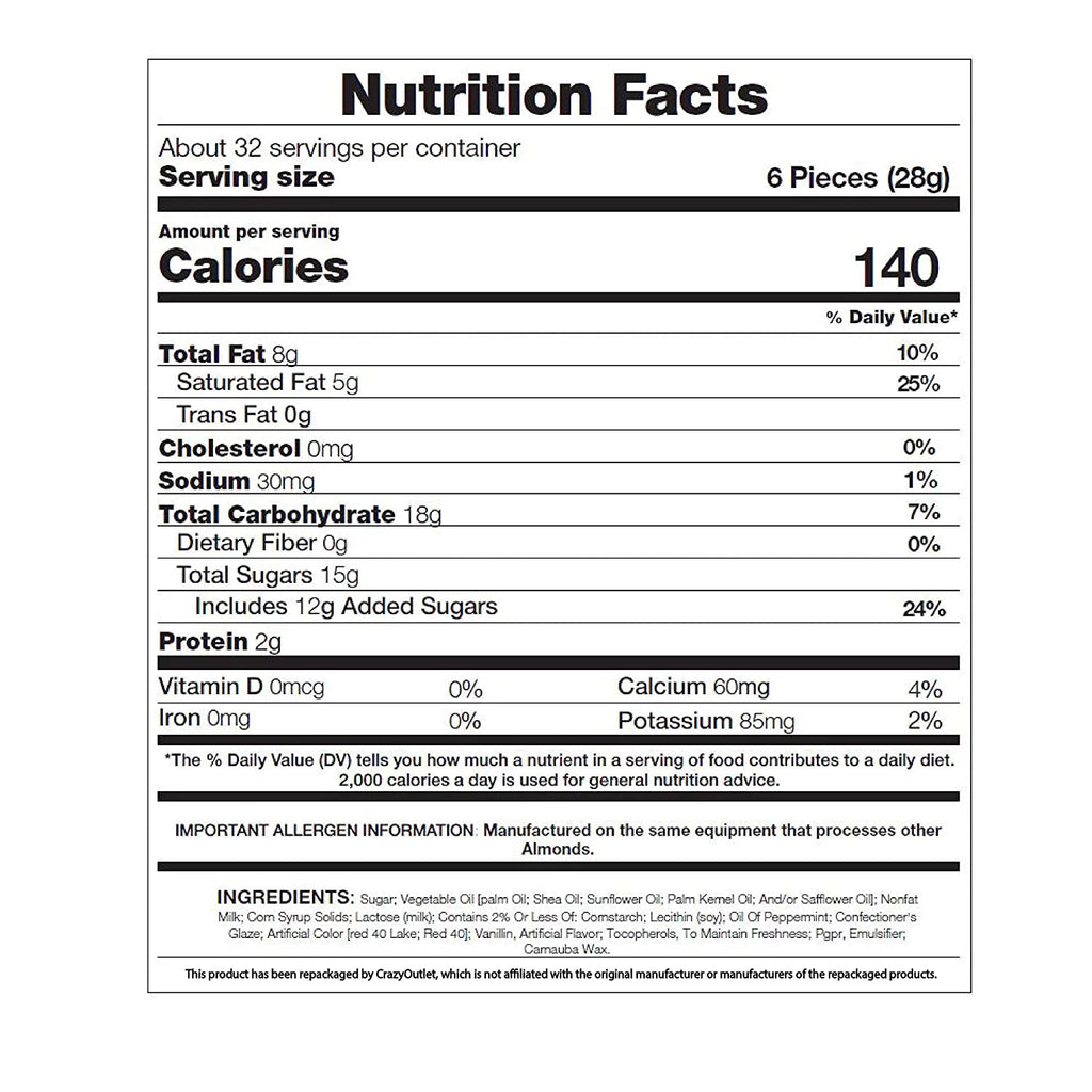 2 Lbs Peppermint Candy Bites D177449