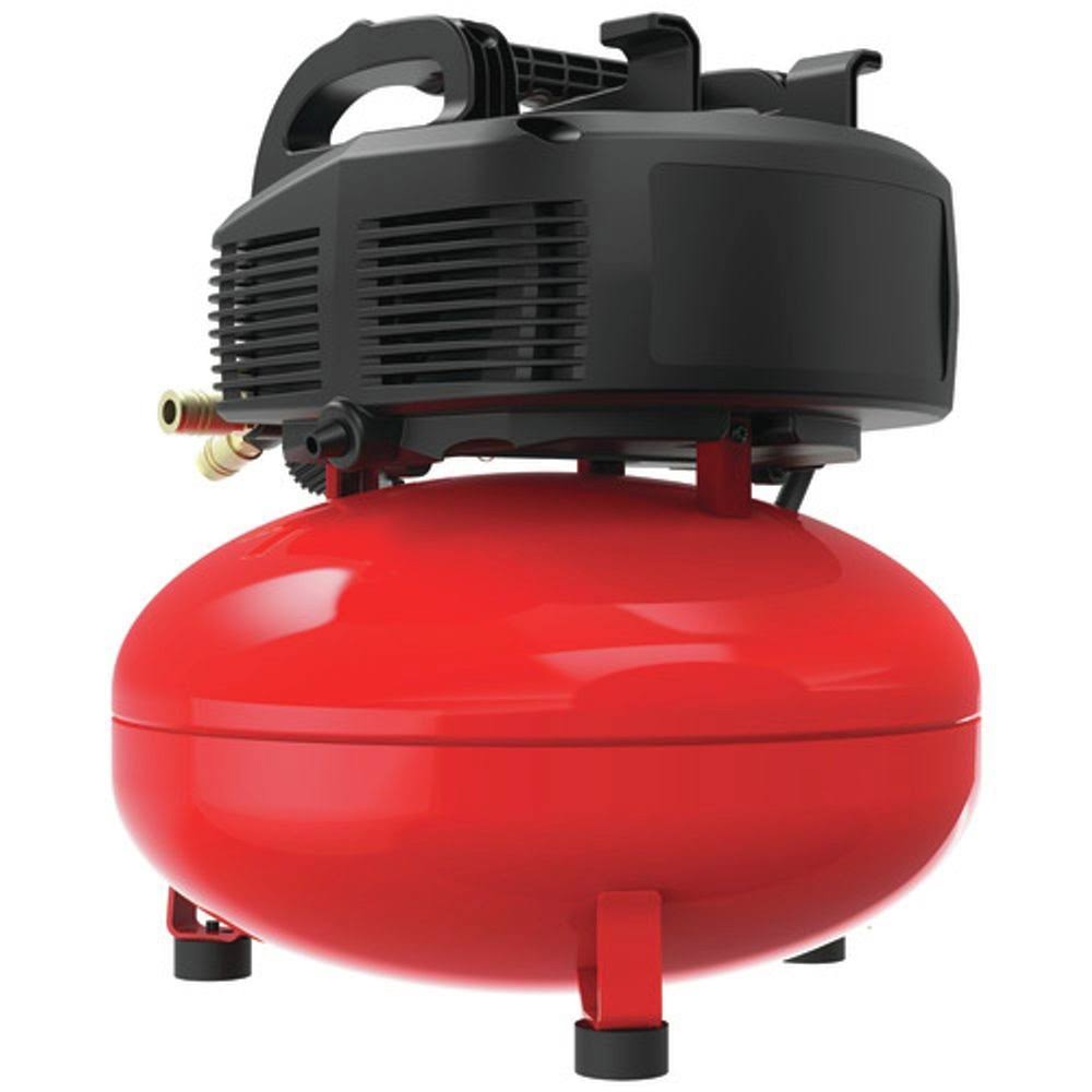 0.8 HP 6 Gallon Oil-Free Pancake Air Compressor N918