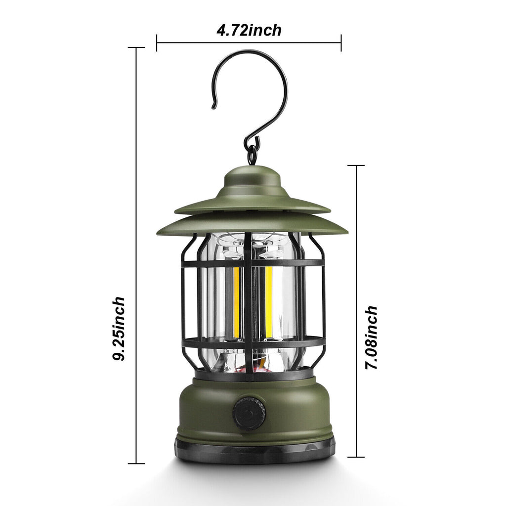 USB Rechargeable LED Camping Lantern Flashlight Lamp L803784
