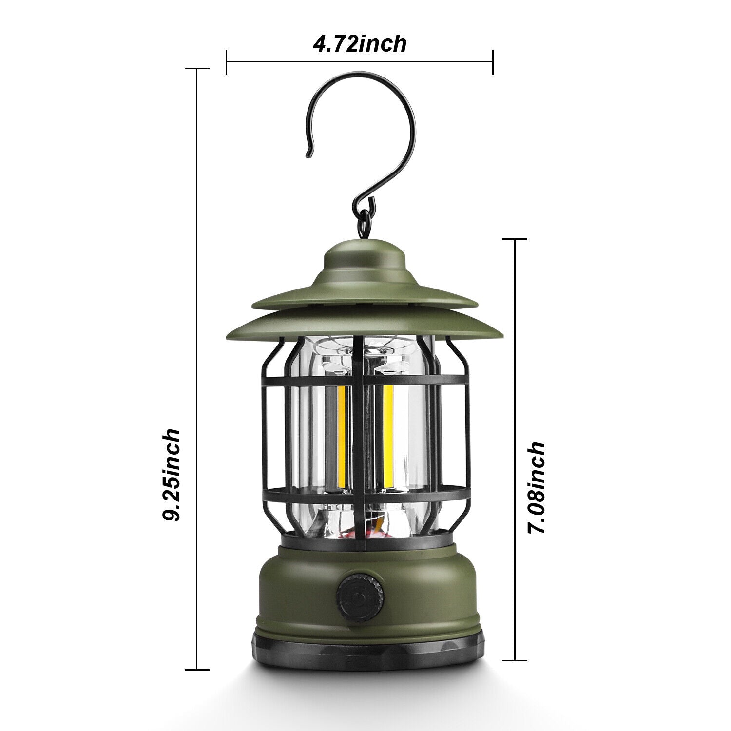 USB Rechargeable LED Camping Lantern Flashlight Lamp L803784