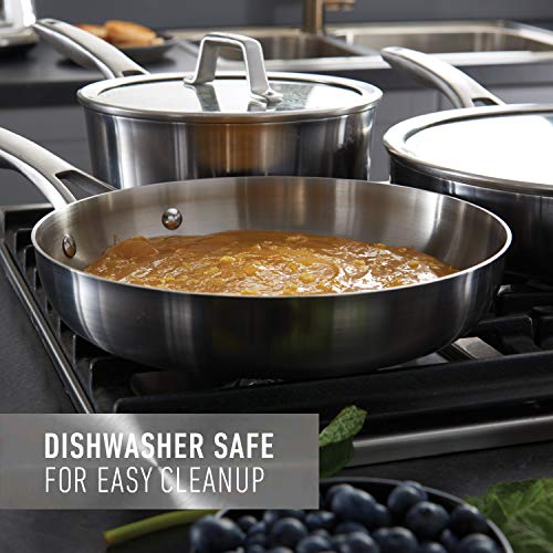 2.5-Quart Stainless Steel Saucepan with Cover Q9890