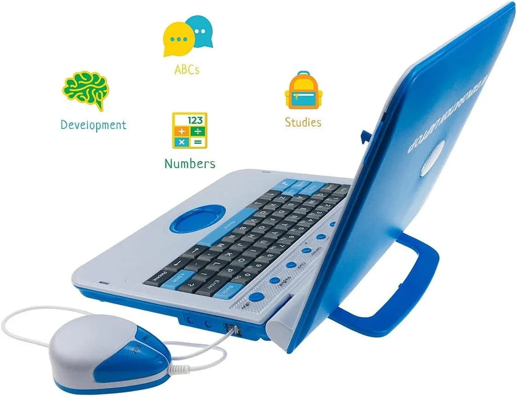 Blue Children's Educational Interactive Laptop with LCD Screen G5995