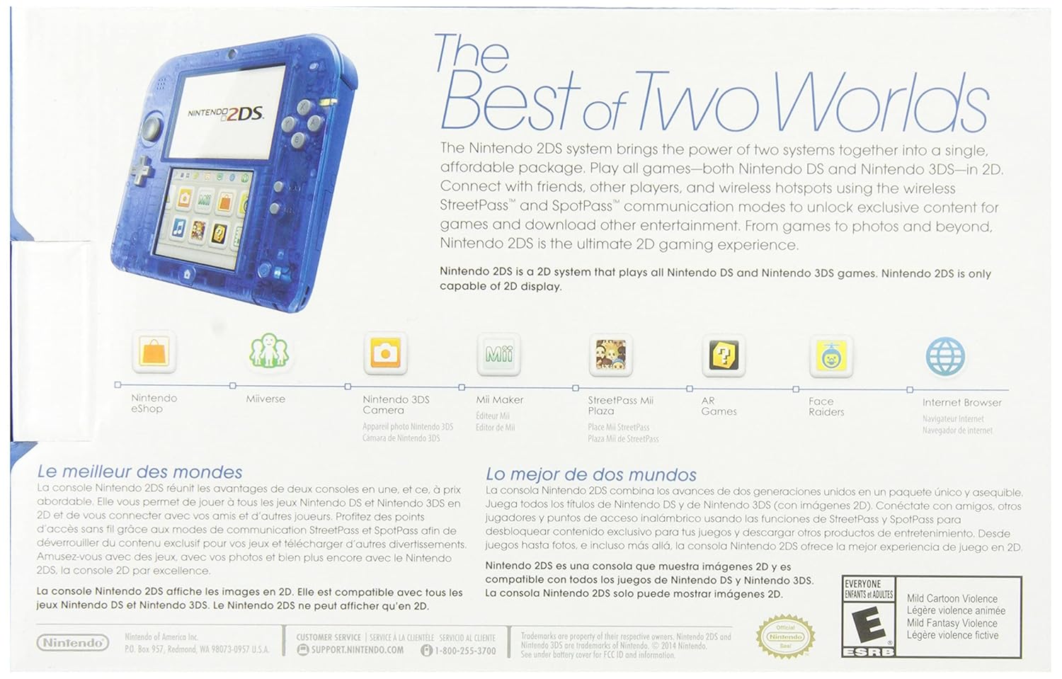 Crystal Blue 2DS K612266