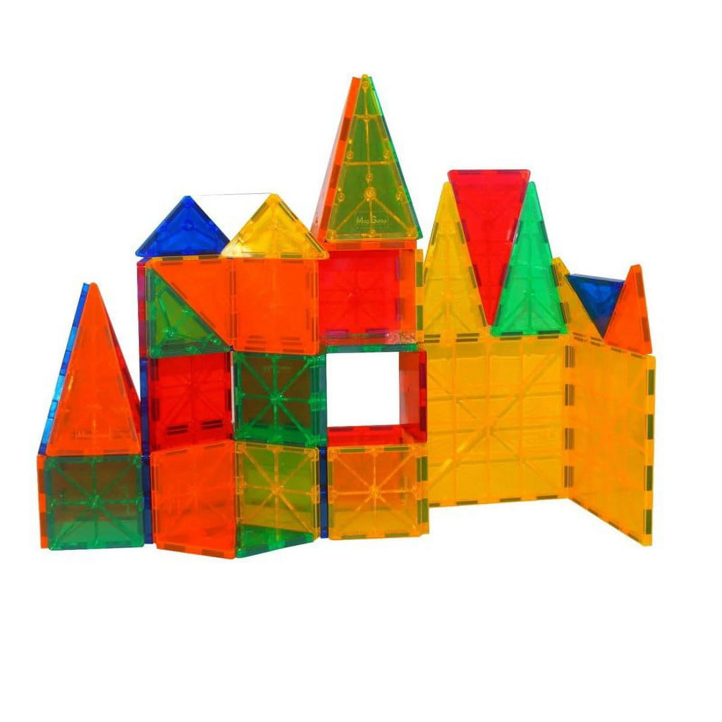Set of 60 Pieces Magnet Tiles Blocks T154