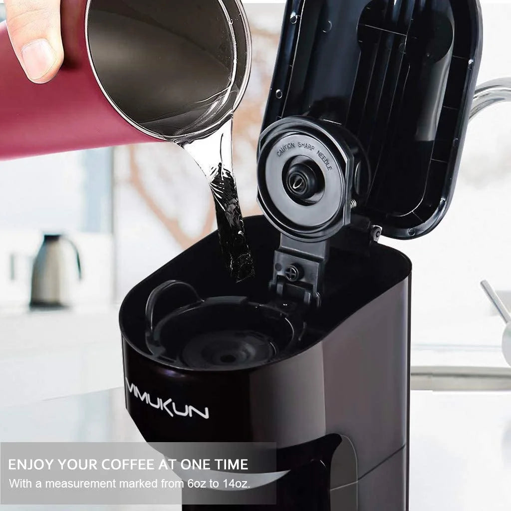 Mini Size Black Single Serve Coffee Maker N99686
