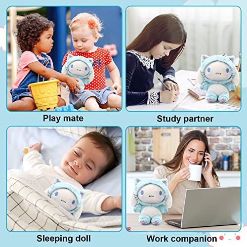 Blue 8" Plush Doll T3676