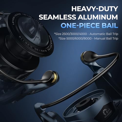 Saltwater Spinning Reel with 55LBs Max Drag B53305