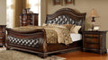 King Size Leather Headboard Bedroom Set 3Pcs Y754