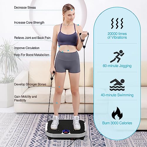 Vibration Plate Exercise Machine D9244