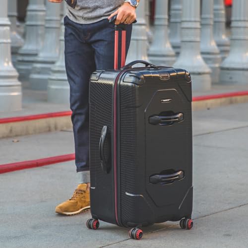 Carbon Gray 30" Hardside Polycarbonate Suitcase with Spinner Wheels N284532