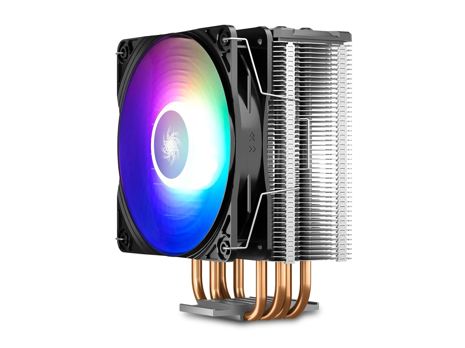 CPU Air Cooler with 4 Heatpipes and 120mm A-RGB Fan Q89426