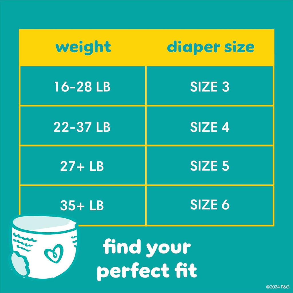 Size 3 Pull-On Diapers, 156 Count, with 336 Baby Wipes N1629