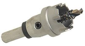 Carbide Tipped Holecutter, 23/8x22 Diameter, 3/8 Shank K588318