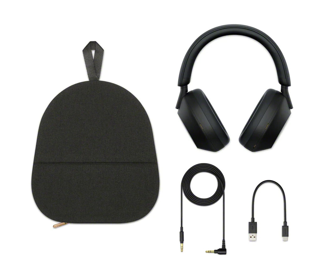 Black Wireless Noise Canceling Headphones F292603