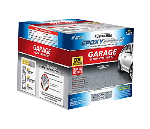 Gloss Gray Garage Floor Coating Kit G627