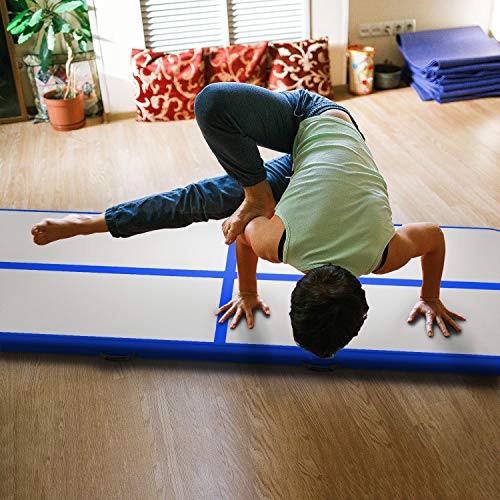 10ft/13ft/16ft/20ft Inflatable Gymnastics Tumbling Track Mat with Electric Air Pump Y8842