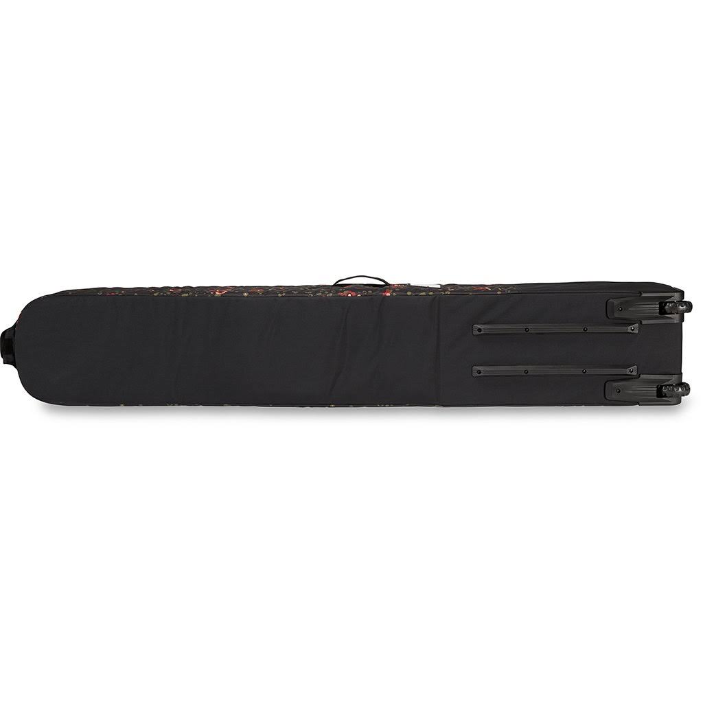 Deep Red 190 cm Ski Roller Bag K7125