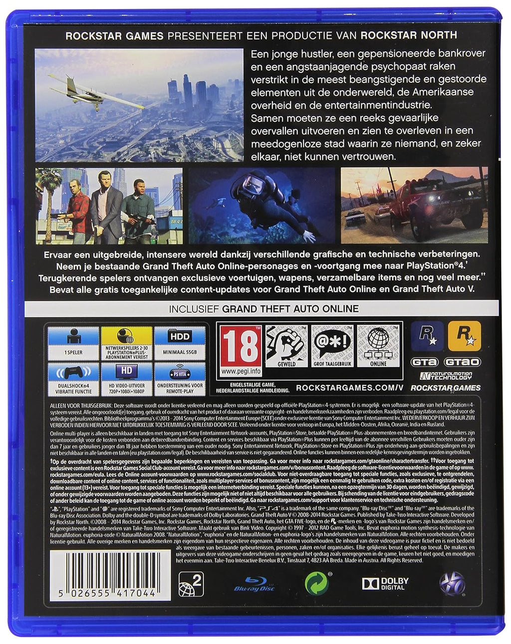 Grand Theft Auto 5 PS4 O31029