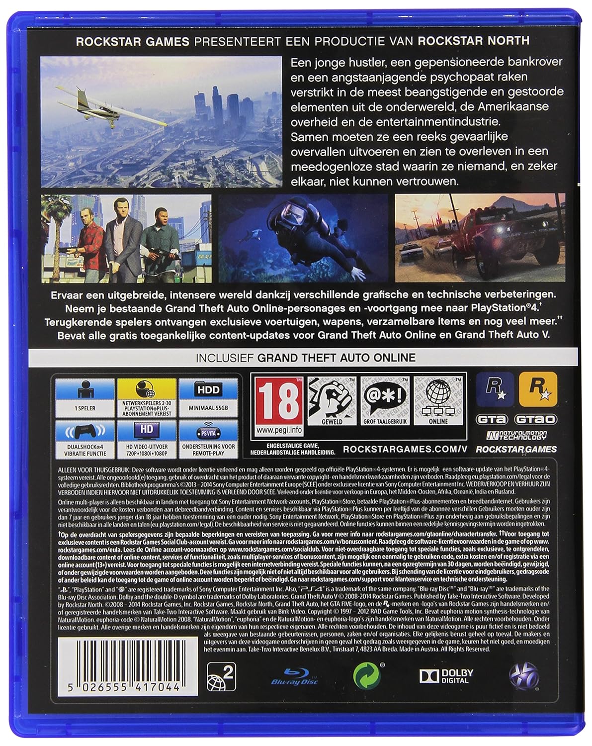 Grand Theft Auto 5 PS4 O31029