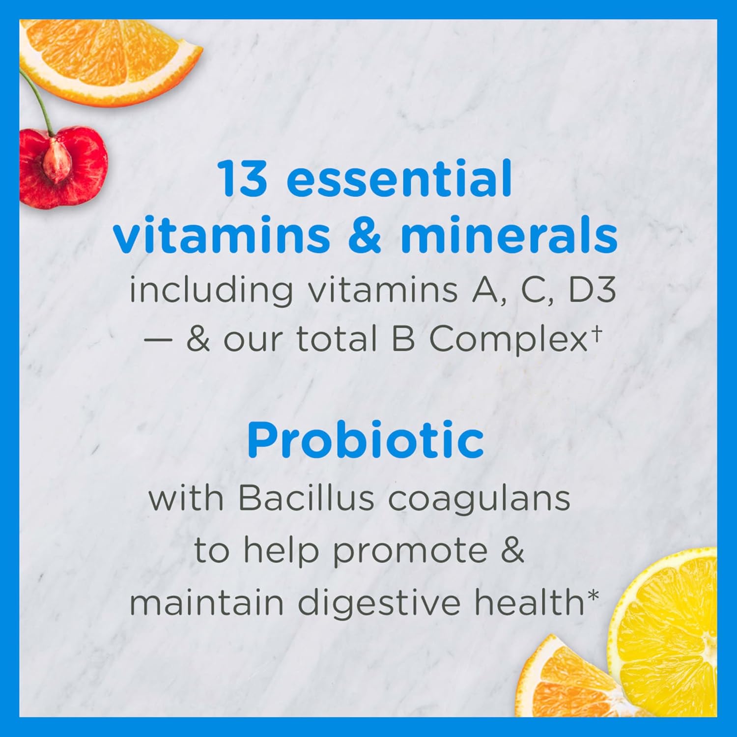 70 Count Multivitamin Probiotic Gummies H5097