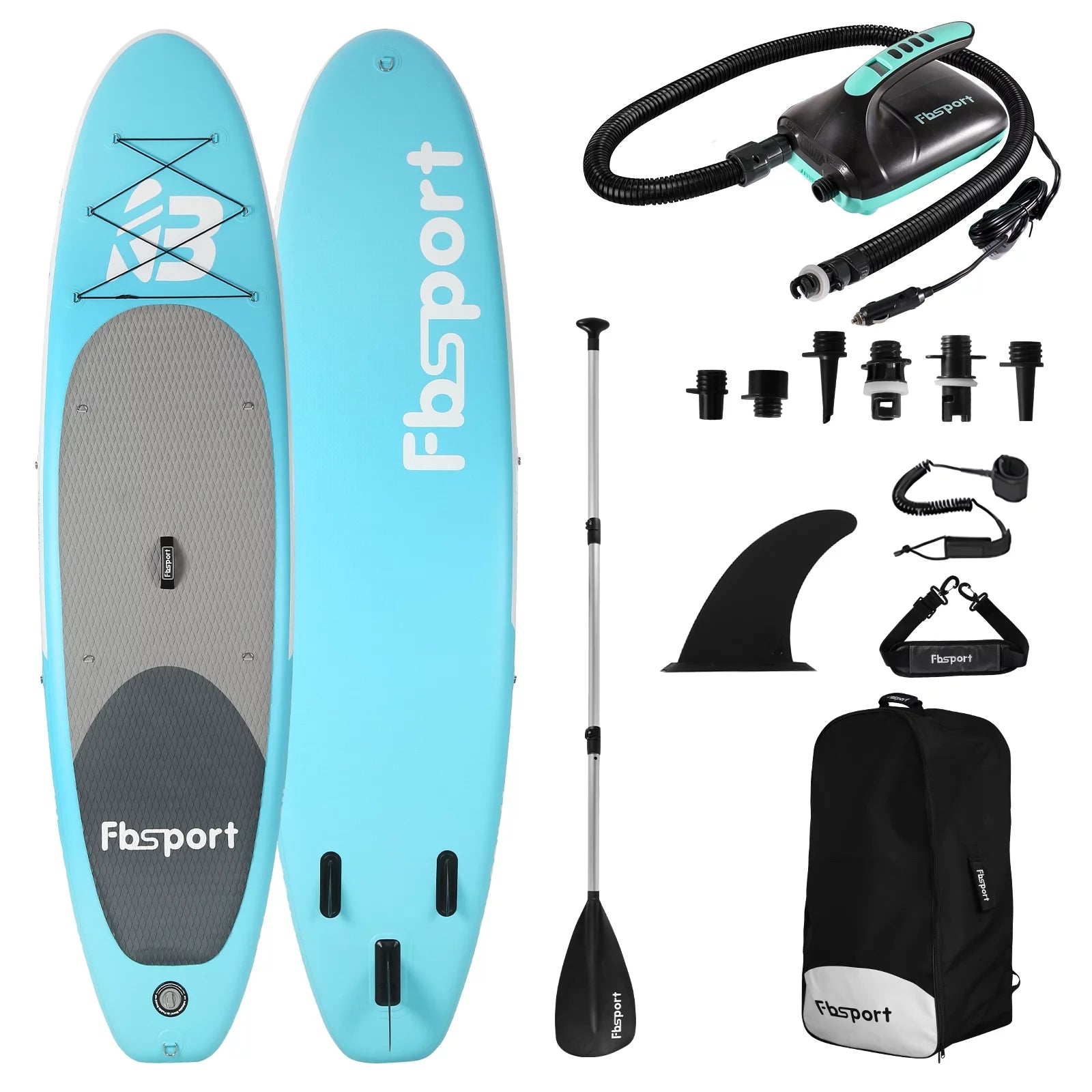 Inflatable Electric Paddle Board 11' Length with Electric Pump B3268