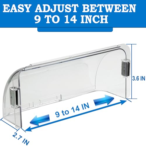 2 Pack Clear Adjustable Magnetic Vent Deflector V67523