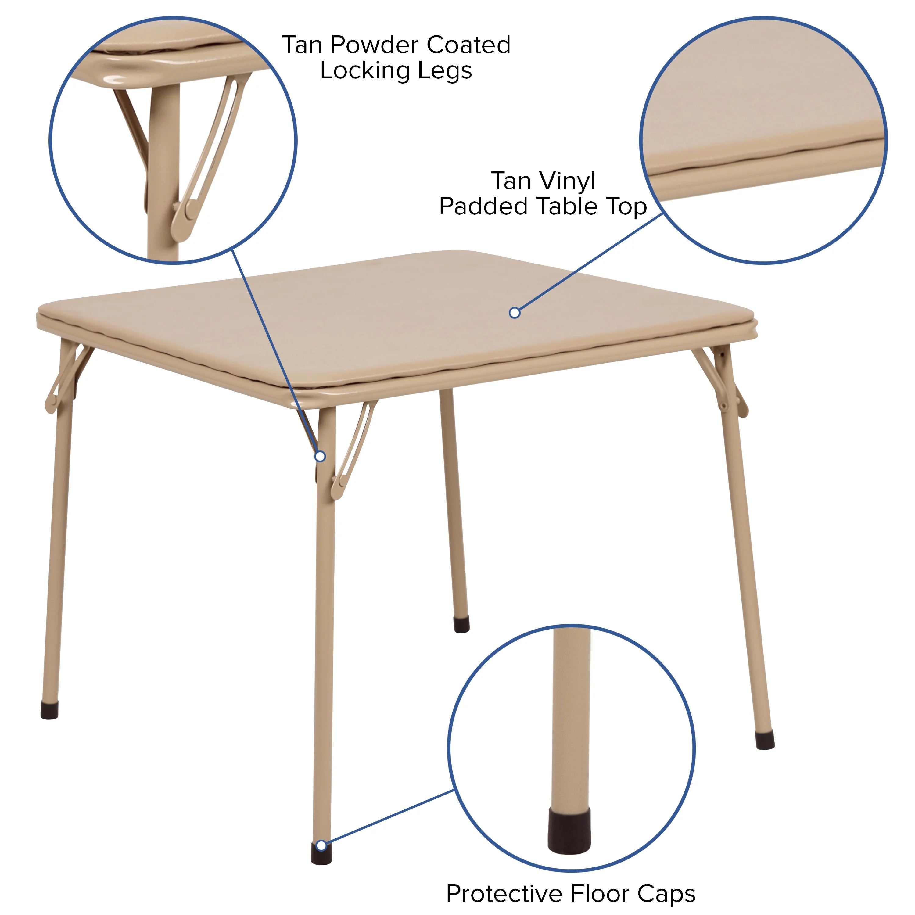 5 Piece Folding Table and Chair Set R986