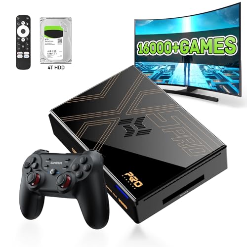 Retro Game Console with 16000+ Games, 8K UHD Output, Wireless Controllers W351