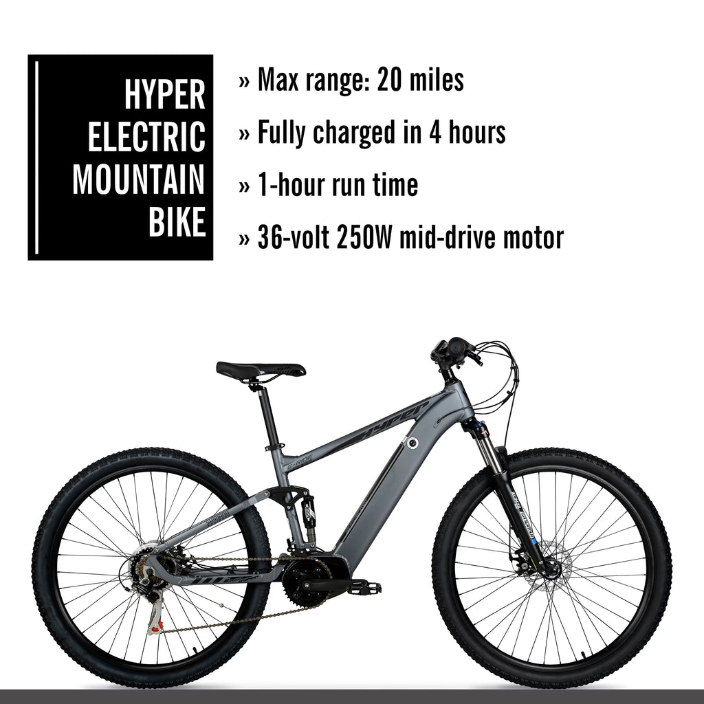 Grey 29" 36V Electric Mountain Bike T210983