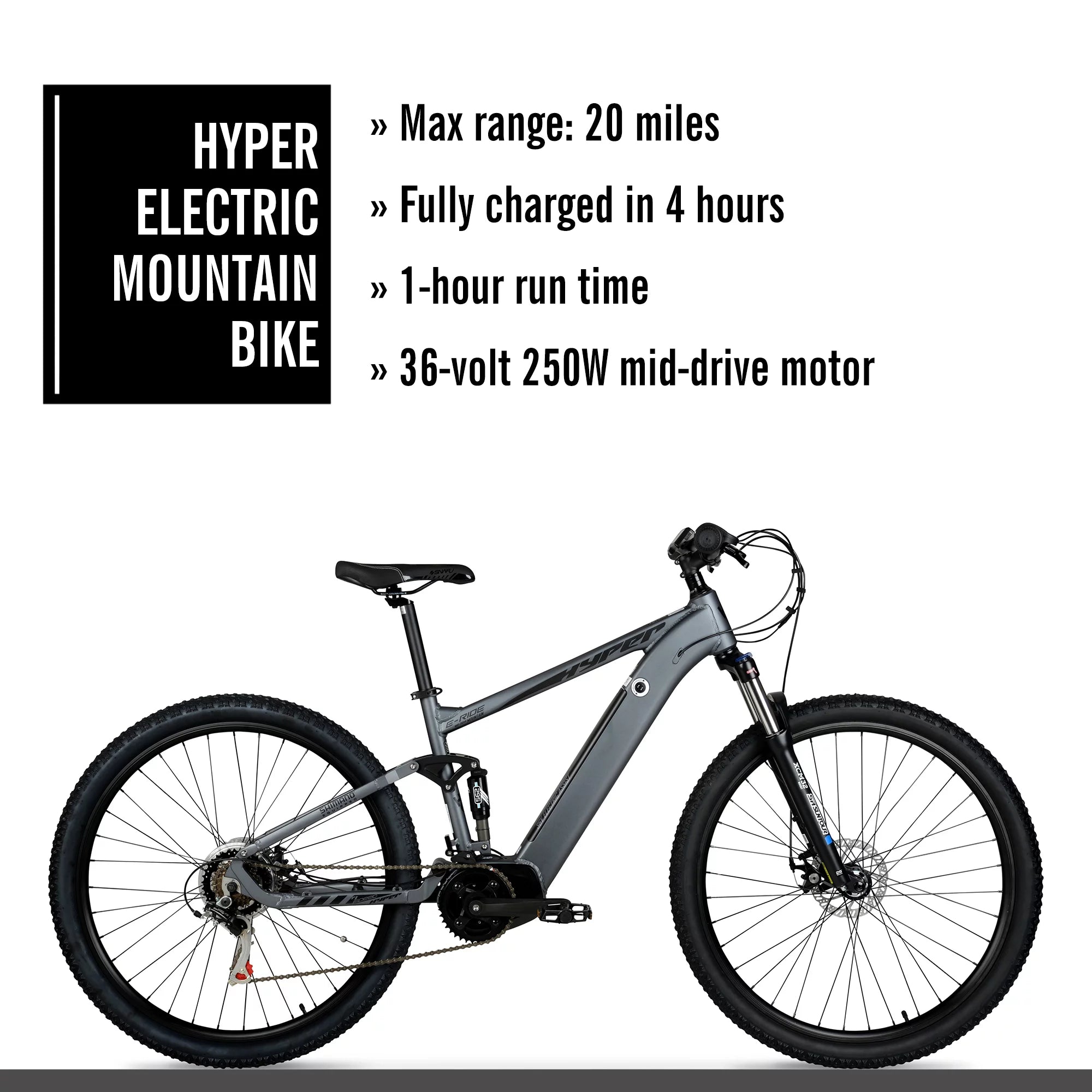 Grey 29" 36V Electric Mountain Bike T210983