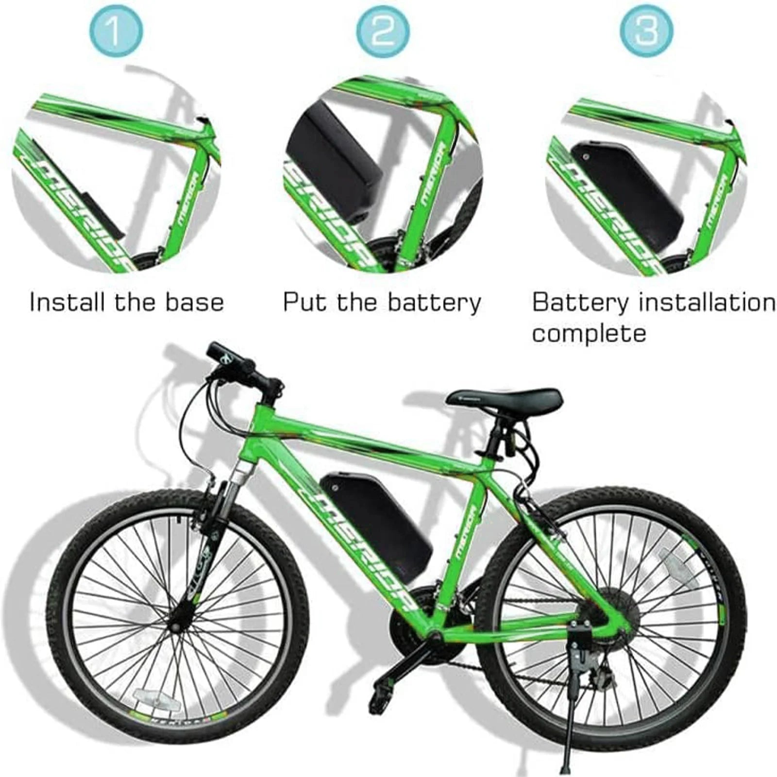 52V 24Ah Electric Bike Battery J2372