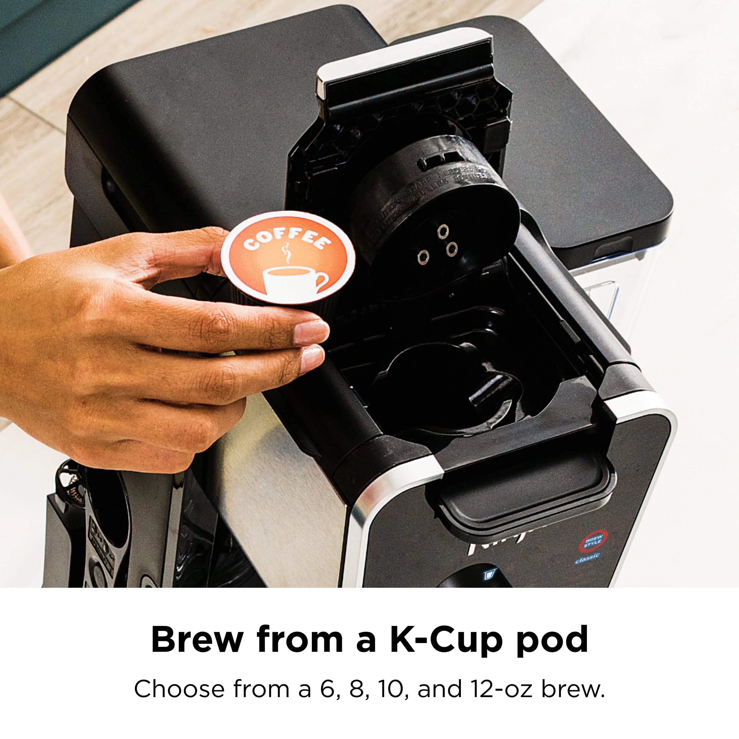 12-Cup Drip Coffee Maker with Glass Carafe V586208
