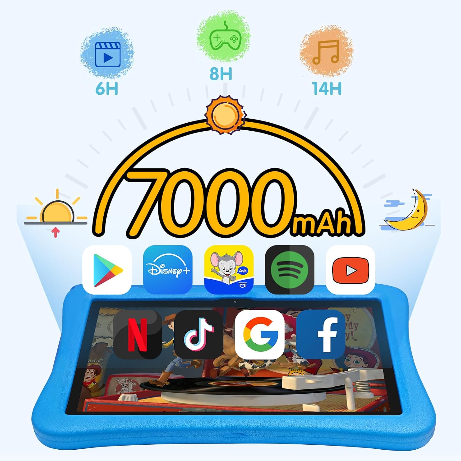 10 inch Tablet with Stylus Pen and Case I955290