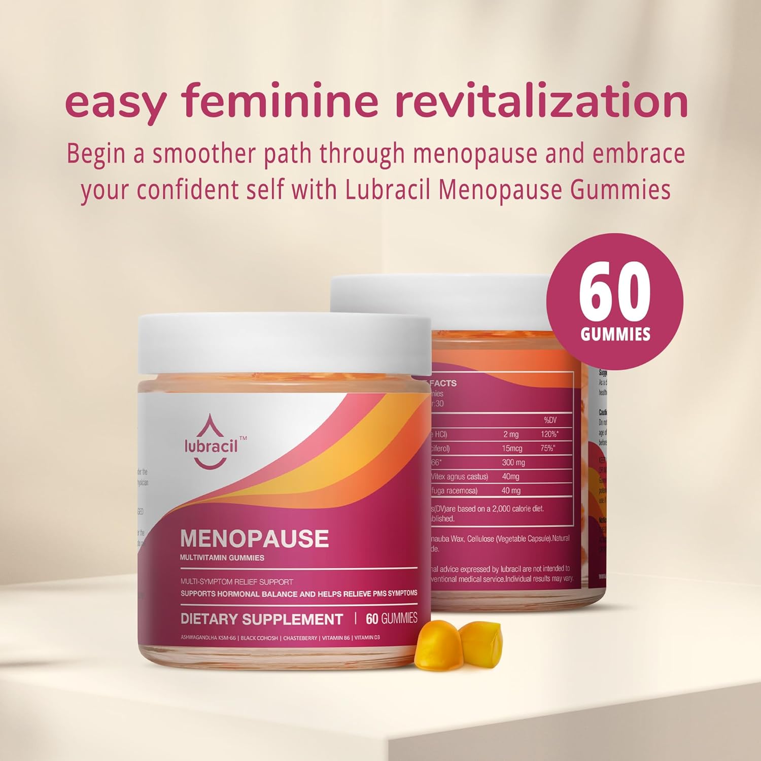 Daily Support Menopause Gummies M532