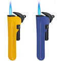 2 Pack Red Black Jet Flame Windproof Butane Torch Lighters R5301