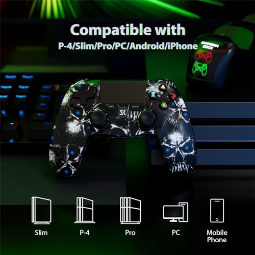 Wireless Controller for PlayStation 4 with Double Vibration L6981