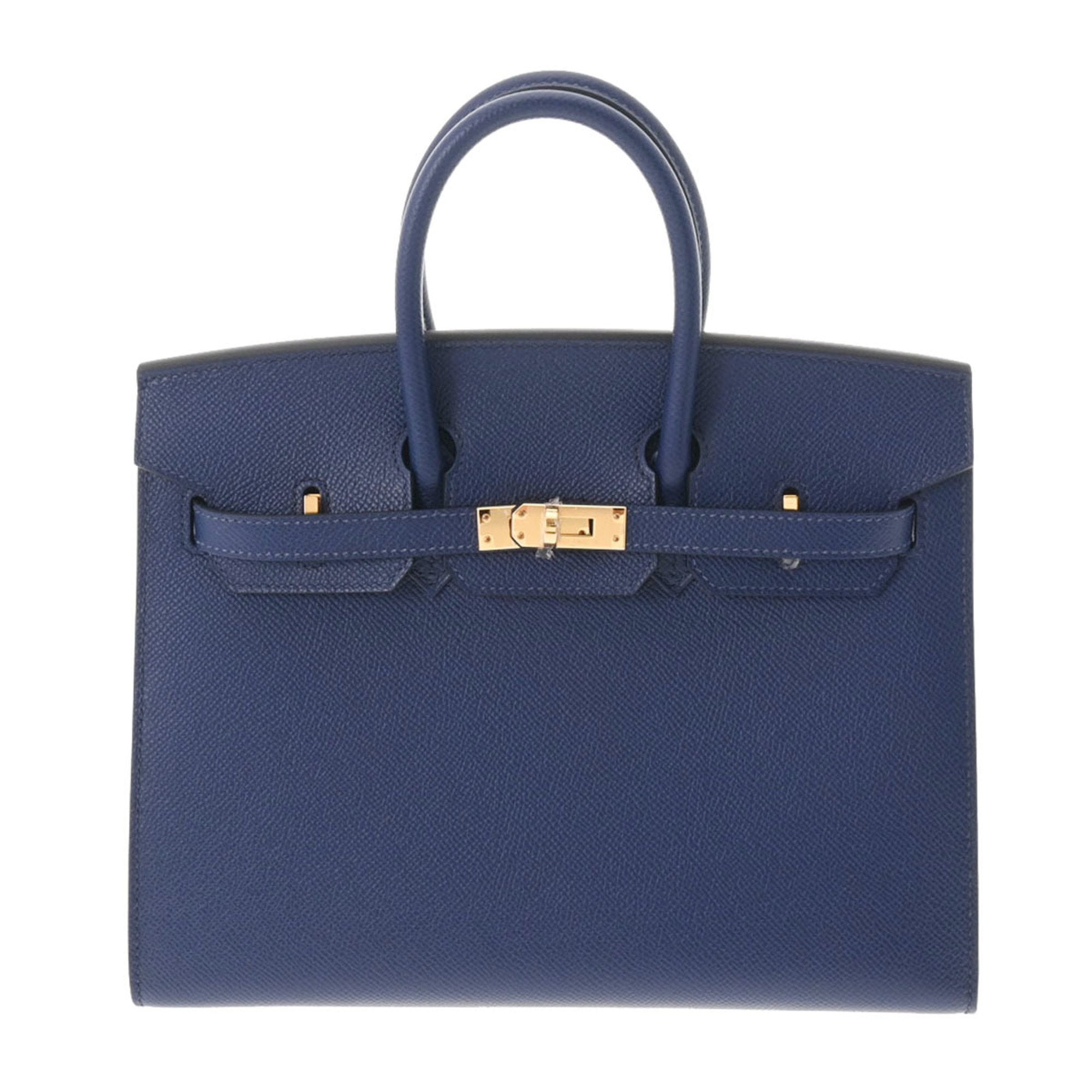 Blue Saphir Birkin 25 Handbag L878