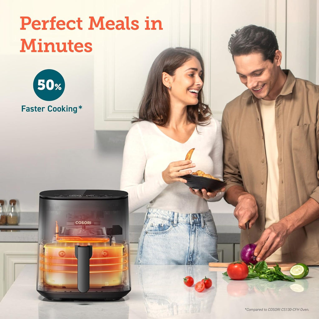 5-Qt Airfryer Toaster Oven Combo C38684